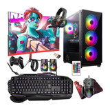 Turbox TX5280 Harici Radeon RX 580 Intel Core i5 9400F 16 GB Ram 512 GB SSD Tower FreeDos 23.6 inç Monitörlü Masaüstü Oyuncu Bilgisayarı