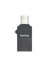 Sandisk Dual Drive Sddd1-064G-G35 Mini Çift Taraflı USB 2.0 Micro Usb 64 GB Flash Bellek Siyah