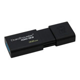 Kingston Data Traveler100 G3 USB 3.0 Usb Type-A 32 GB Flash Bellek Siyah
