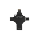 Hytech Hy-Xufo Mini Çift Taraflı USB 3.0 Lightning - Type-C 32 GB Flash Bellek Siyah