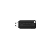Verbatim Pinstripe 49071 USB 2.0 Usb Type-A 128 GB Flash Bellek Siyah