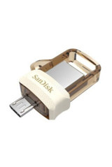 Sandisk Ultra Dual Drive Sddd3-032G-G46W Mini Çift Taraflı USB 3.0 Micro Usb 32 GB Flash Bellek Altın