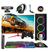 Zeiron ARX70 Harici Radeon RX 550 AMD Ryzen 5 3600 16 GB Ram 240 GB + 1 TB SSD Tower FreeDos Masaüstü Oyuncu Bilgisayarı