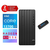 Hp 290 Pro G9 2624A8ET54 Harici Radeon RX 550 Intel Core i7 13700 32 GB Ram 2 TB SSD Tower Windows 11 Pro Masaüstü Oyuncu Bilgisayarı + Zetta Flash Bellek