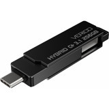 Verico Hybrid C+ USB 3.0 Usb Type-C 128 GB Flash Bellek Siyah