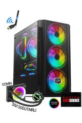 Zeiron Colder X17 Harici Radeon RX 550 AMD Ryzen 5 5500 16 GB Ram 512 GB SSD Tower FreeDos Masaüstü Oyuncu Bilgisayarı