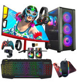 Turbox TX5415 Dahili Intel HD Graphics 530 Intel Core i5 6400 16 GB Ram 512 GB SSD Tower FreeDos 23.6 inç Monitörlü Masaüstü Oyuncu Bilgisayarı