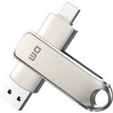 DM PD189 Çift Taraflı USB 3.1 Usb Type-A Type-C 512 GB Flash Bellek Gri