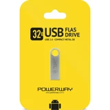 Powerway PW-32GB USB 2.0 Usb Type-A 32 GB Flash Bellek Gümüş