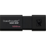 Kingston Data Traveler 100 G3 Şifreli USB 3.0 Usb Type-A 128 GB Flash Bellek Siyah