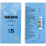 Kahve Tanzanya Sütlü Çikolata 100 gr