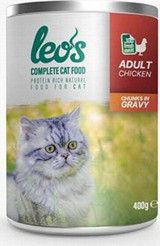 Leos Tavuk Soslu Yaş Kedi Maması 400 gr
