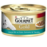 Pro Plan Gourmet Gold Sığır Eti Parça Etli Yaş Kedi Maması 85 gr