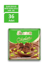Ülker Kare Antep Fıstıklı Çikolata 65 gr 36 Adet