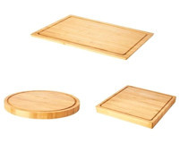 Ikea Bambu Orta Kahverengi 3'lü Kesme Tahtası