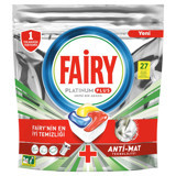 Fairy Platinum Plus Limon Tablet Bulaşık Deterjanı 27 Adet