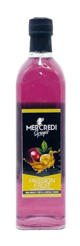 Mercredı Çarkıfelek Meyvesi Kahve Şurubu 750 ml