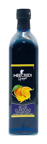 Mercredı Blue Curacao Kahve Şurubu 750 ml