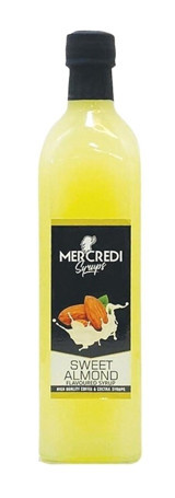 Mercredı Tatlı Badem Kahve Şurubu 750 ml