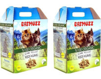 Catmozz Organik Kalın Taneli Çam Pellet Kedi Kumu 2x10 lt