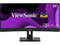 Viewsonic VG3456C 100 Hz 5 ms 34 inç WQHD Curved VA Hoparlörlü HDMI 2560x1440 px LED Monitör