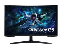 Samsung Odyssey G5 G55C LS32CG552EUXUF 165 Hz 1 ms 32 inç WQHD Curved VA HDMI Freesync 2560x1440 px LED Monitör