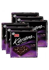 Eti Karam Bitter Çikolata 75 gr 6 Adet