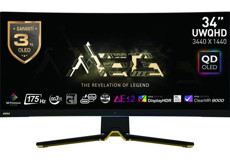 MSI MEG 342C 75 Hz 0.03 ms 34 inç WQHD Curved IPS HDMI Freesync 2560x1440 px OLED Monitör