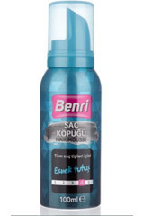 Benri Esnek Tutuş Normal Saçlar İçin Şekillendirici Hacim Veren Saç Köpüğü 100 ml