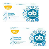 O.b. Pro Comfort Aplikatörlü Normal Tampon 2x16'lı