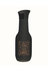 Herevin Kitchen Love Plastik Kapaklı Cam Sürahi 1 lt