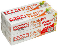 Cook Orta Düz Buzdolabı Poşeti 4 Adet