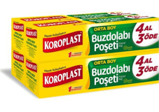 Koroplast Orta Düz Buzdolabı Poşeti 120 Adet