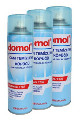 Domol Cam Temizleyici Köpük 3x500 ml
