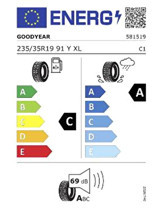 Goodyear 235/35 R19 91Y Eagle F1 Asymmetric 6 Yaz Lastiği 2024