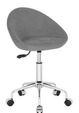 Beowo Design Sembol Dönerli Gri Çalışma Sandalyesi
