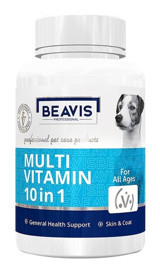 Beavis Multivitamin Hamile Köpekler İçin Tüy Sağlığı İçin 75 gr 100 Tablet Köpek Vitamini