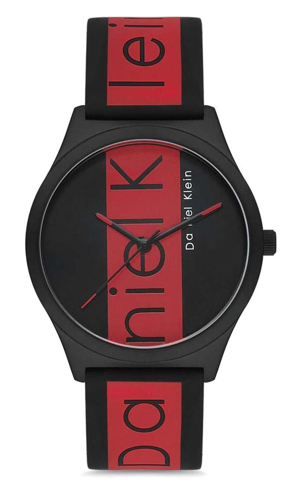 Daniel Klein DK.1.12617.5 41 mm Siyah Silikon Kordon Analog Erkek Kol Saati