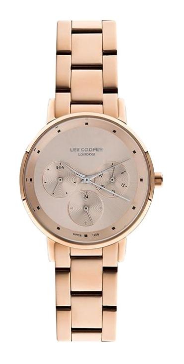 Lee Cooper LC07030.410 Rose Gold Çelik Kordon Analog Kadın Kol Saati