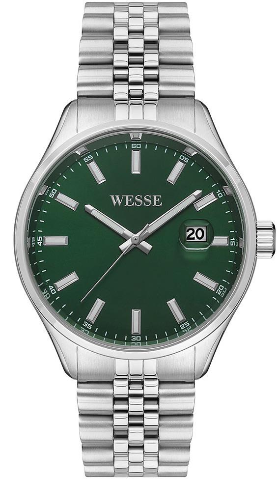 Wesse WWG206803 Takvimli 42 mm Çelik Kordon Analog Erkek Kol Saati