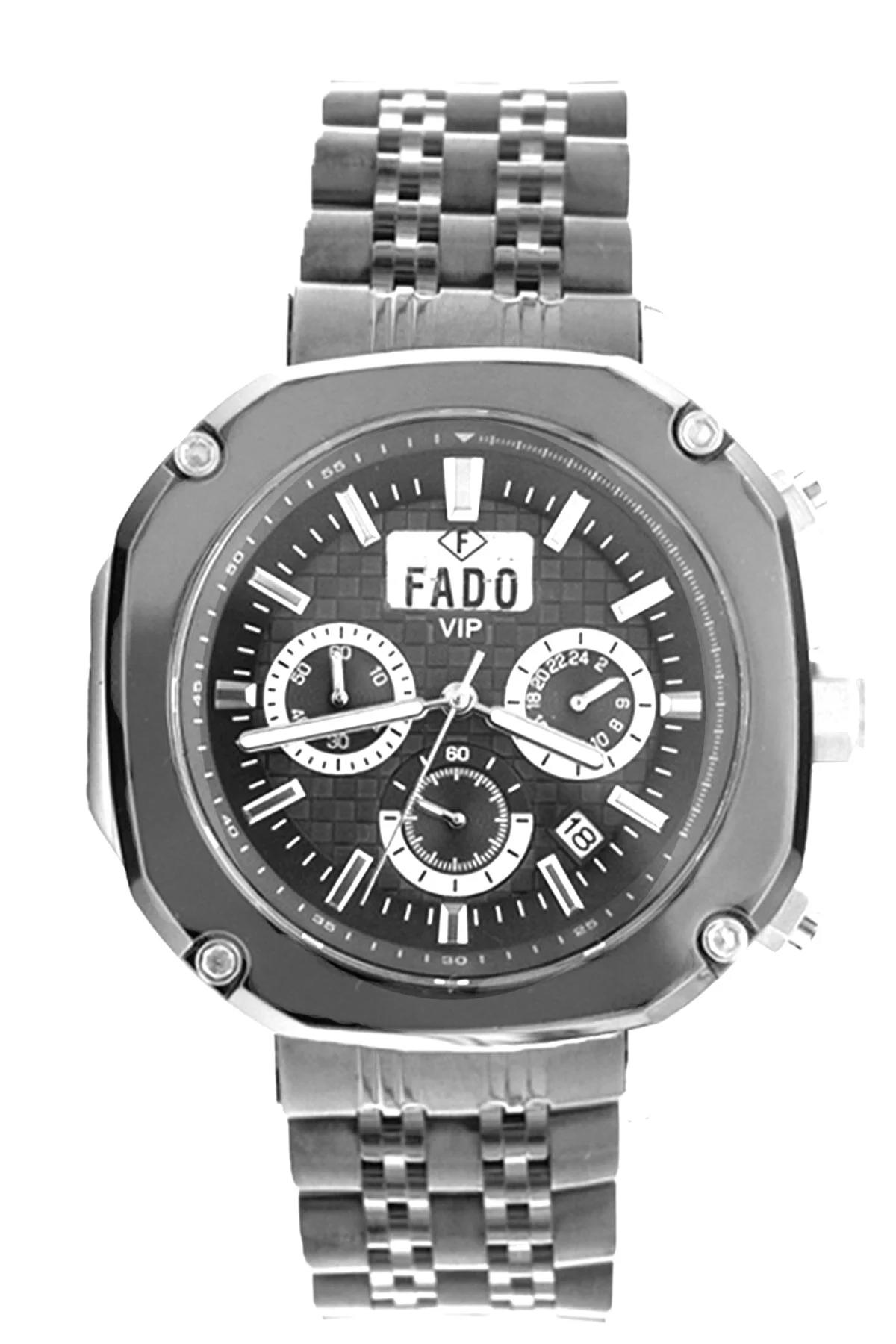 Q&Q RH 0039 Takvimli Çelik Kordon Analog Kol Saati