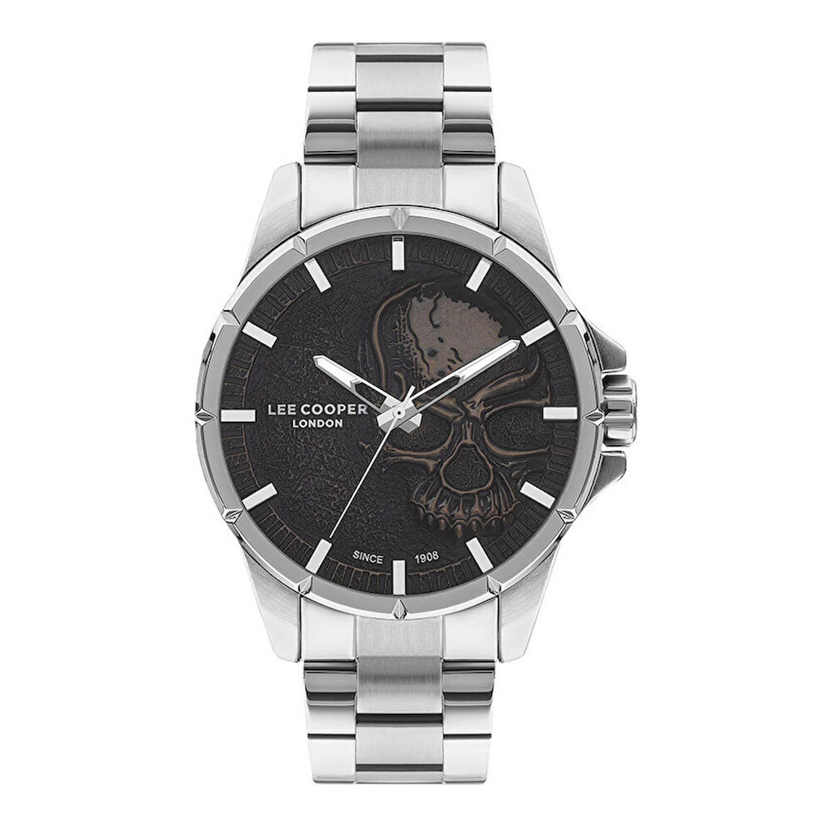 Lee Cooper LC07573.350 44 mm Çelik Kordon Analog Erkek Kol Saati