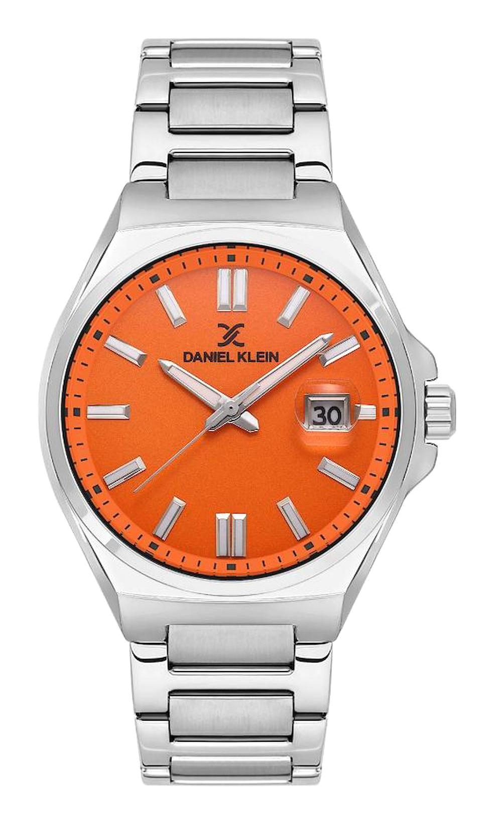 Daniel Klein DK.1.13685-9 Takvimli 43 mm Metal Kordon Analog Erkek Kol Saati