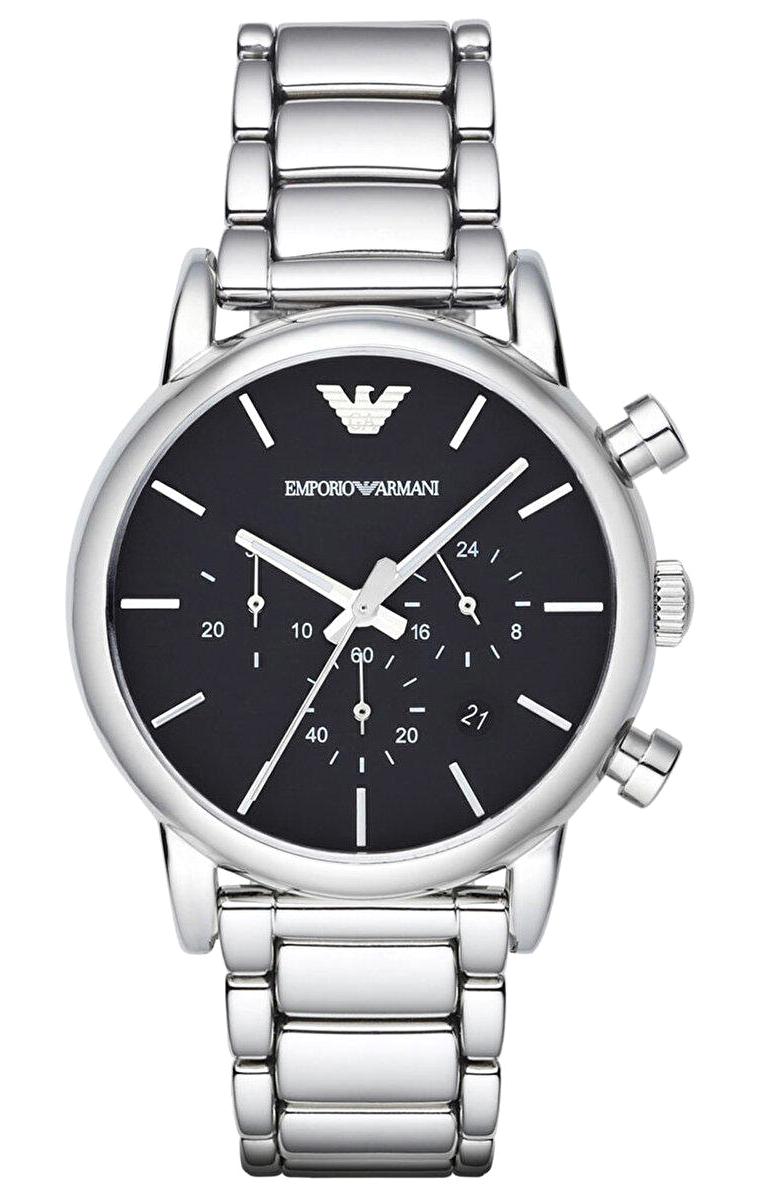 Emporio Armani AR1853 Takvimli 41 mm Çelik Kordon Analog Erkek Kol Saati