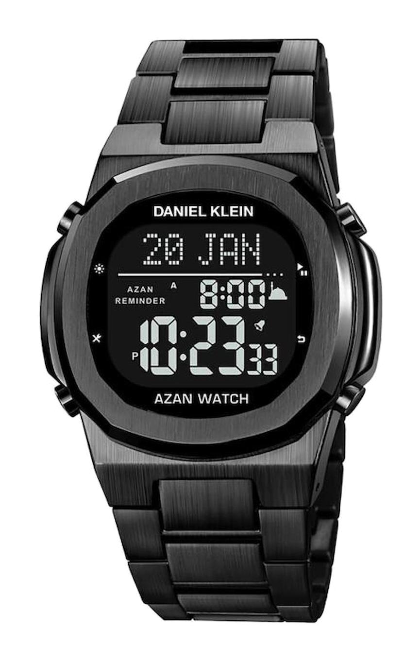 Daniel Klein DK-2036-2 Takvimli 42 mm Siyah Çelik Kordon Analog Erkek Kol Saati