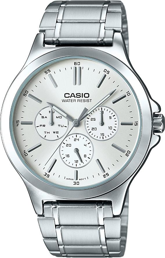 Casio MTP-V300D-7A Takvimli 42 mm Çelik Kordon Analog Kol Saati