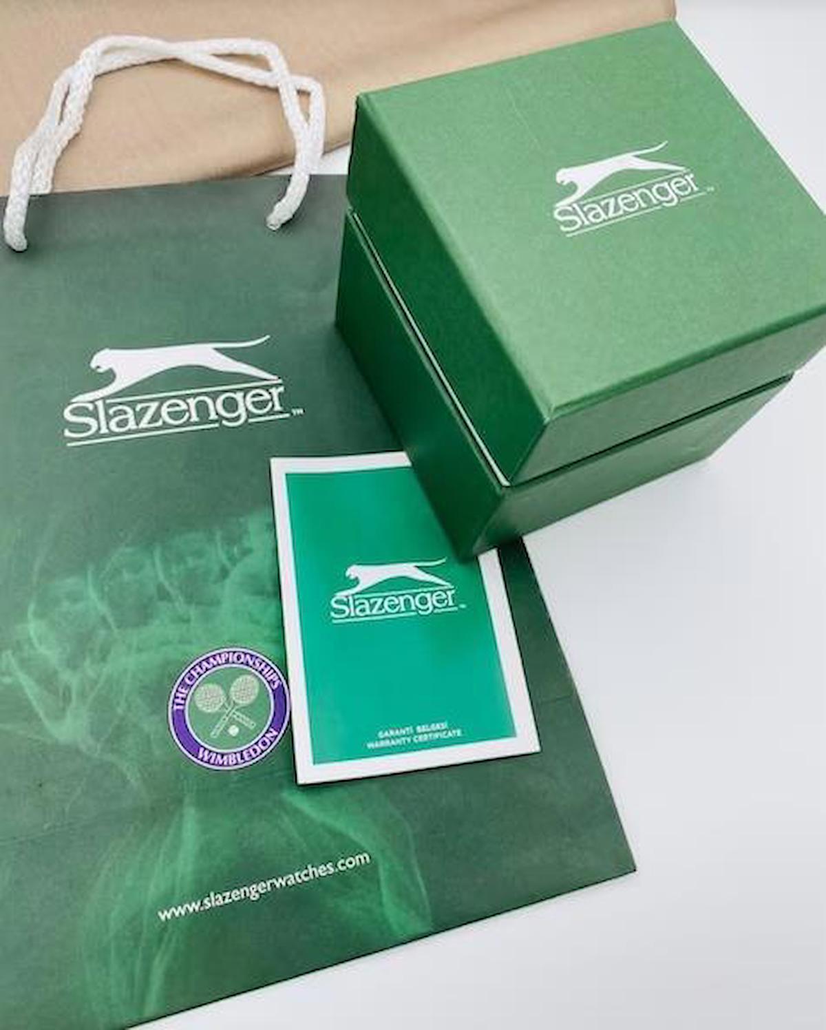 Slazenger SL.09.2220.1.06 48 mm Sarı Silikon Kordon Analog Erkek Kol Saati