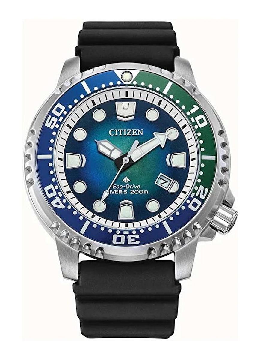 Citizen BN0166-01L Takvimli Siyah Silikon Kordon Analog Erkek Kol Saati