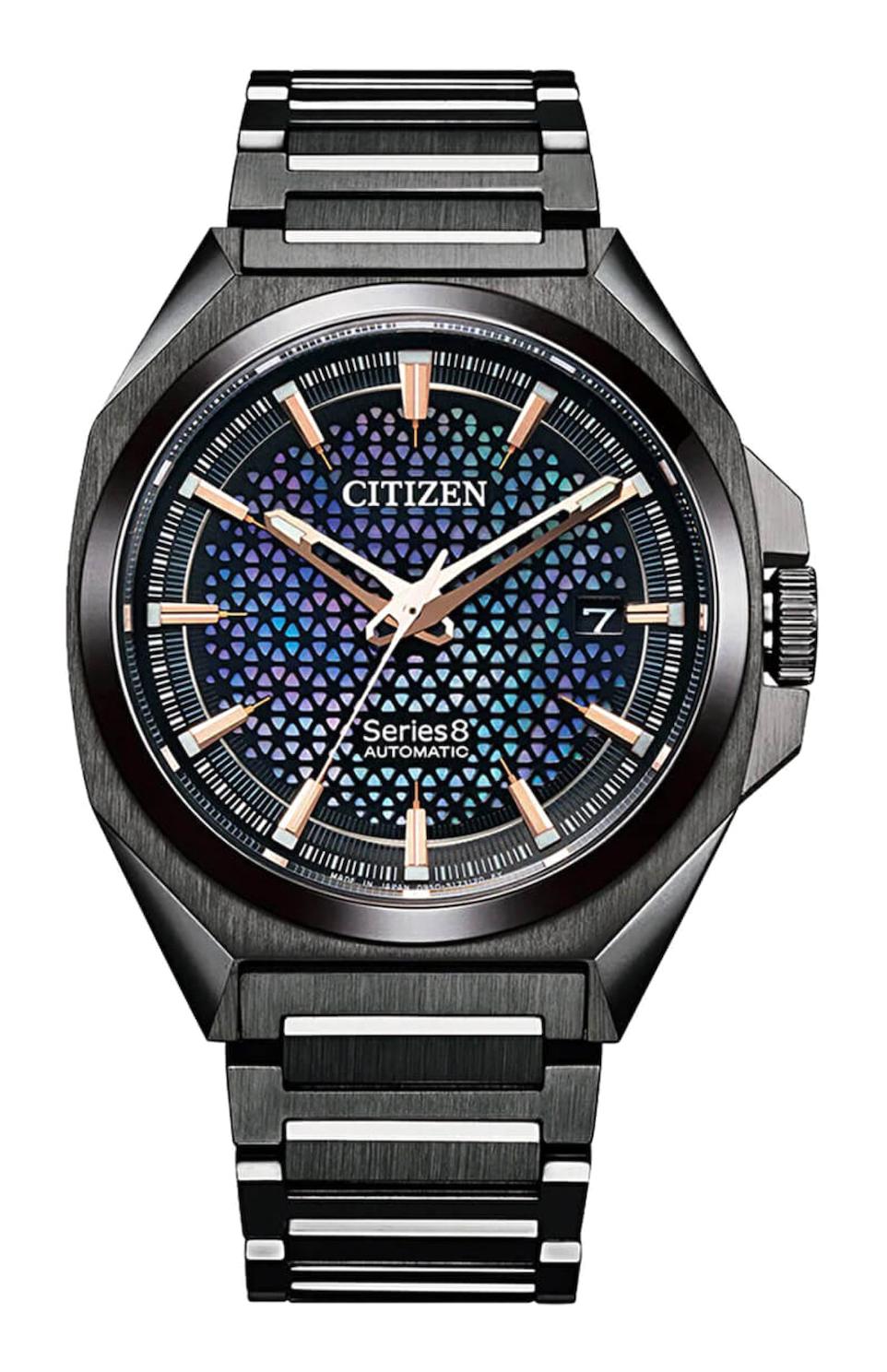 Citizen NA1015-81Z Takvimli 40 mm Siyah Çelik Kordon Analog Erkek Kol Saati