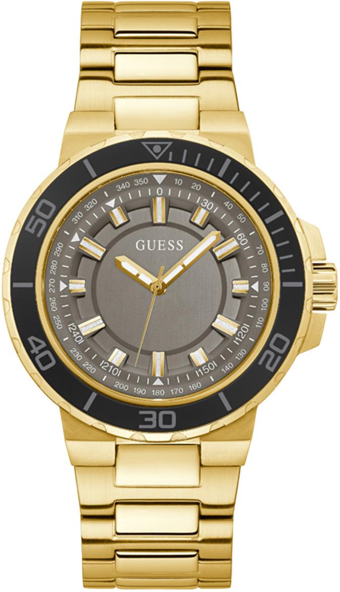 Guess GUGW0426G2 43 mm Altın Çelik Kordon Analog Erkek Kol Saati